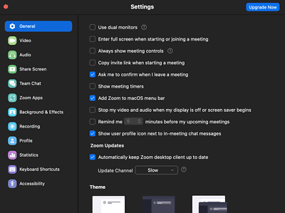 Step 2 screenshot for setting up audio for desktops and laptops before logging into zoom
