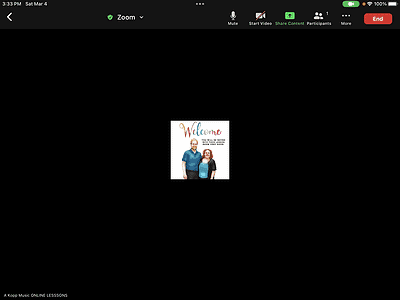 Step 4 screenshot for setting up audio for tablets