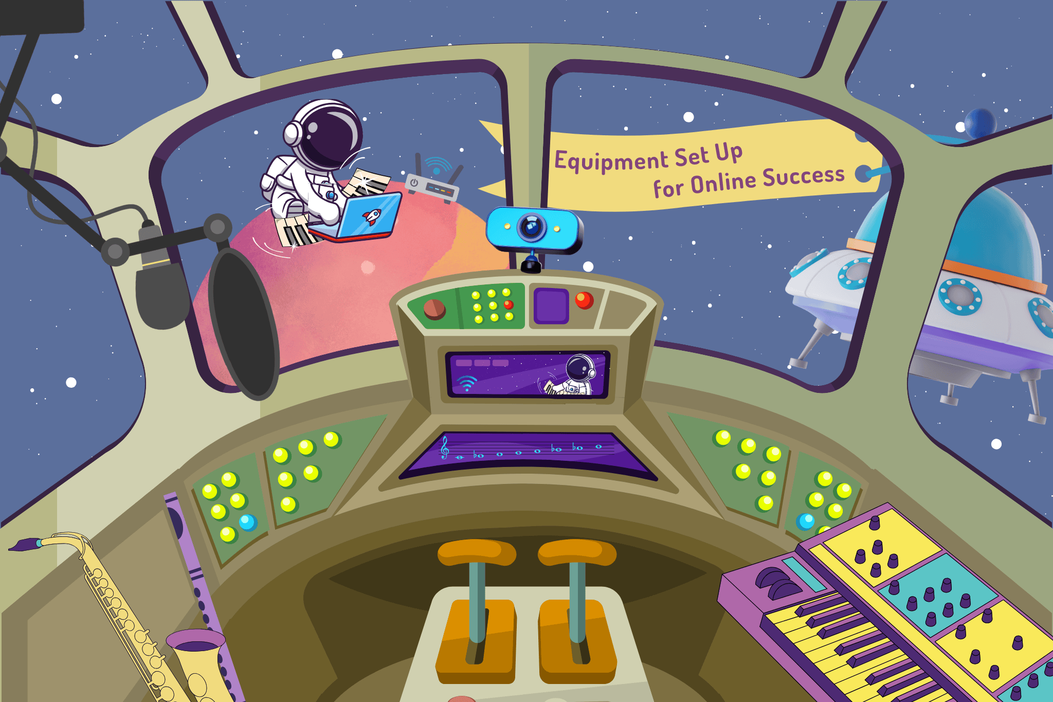 equipment setup for optimal experience